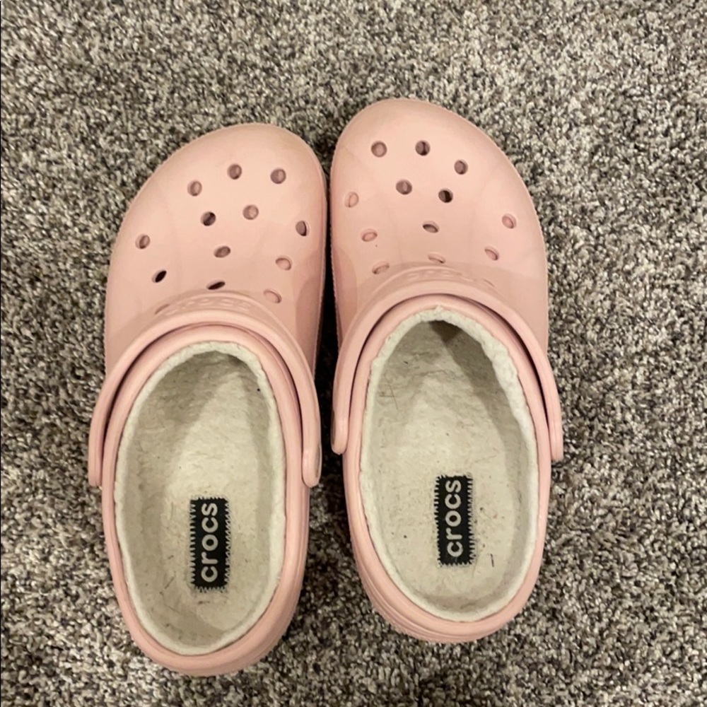 Fuzzy Croc Slippers